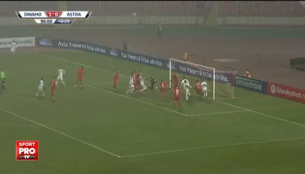Dinamo 1-1 Astra. Gol Enache