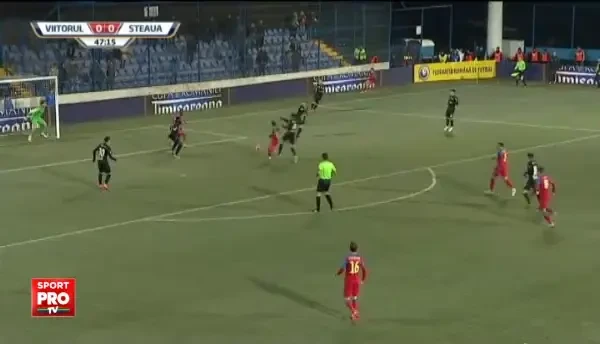 Gol Stanciu, 1-0 pentru Steaua