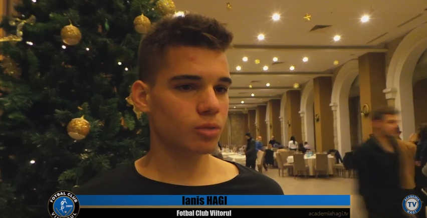 Tricoul echipei nationale, marele vis al lui Ianis Hagi pentru 2016: Sper sa mi se indeplineasca!