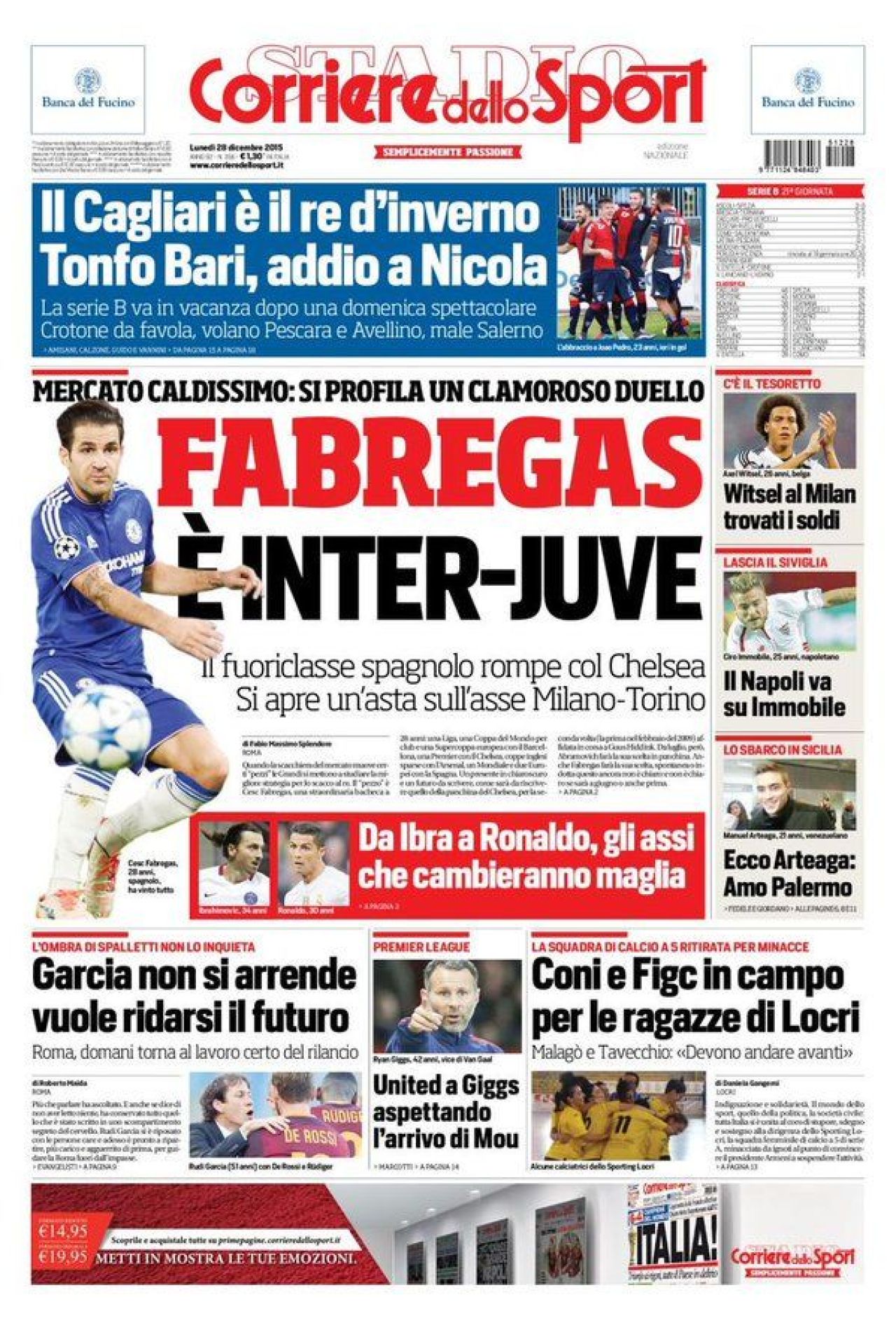 O SUPERVEDETA e gata sa plece de la Chelsea! Derby in Serie A pentru Fabregas. Unde poate ajunge_2