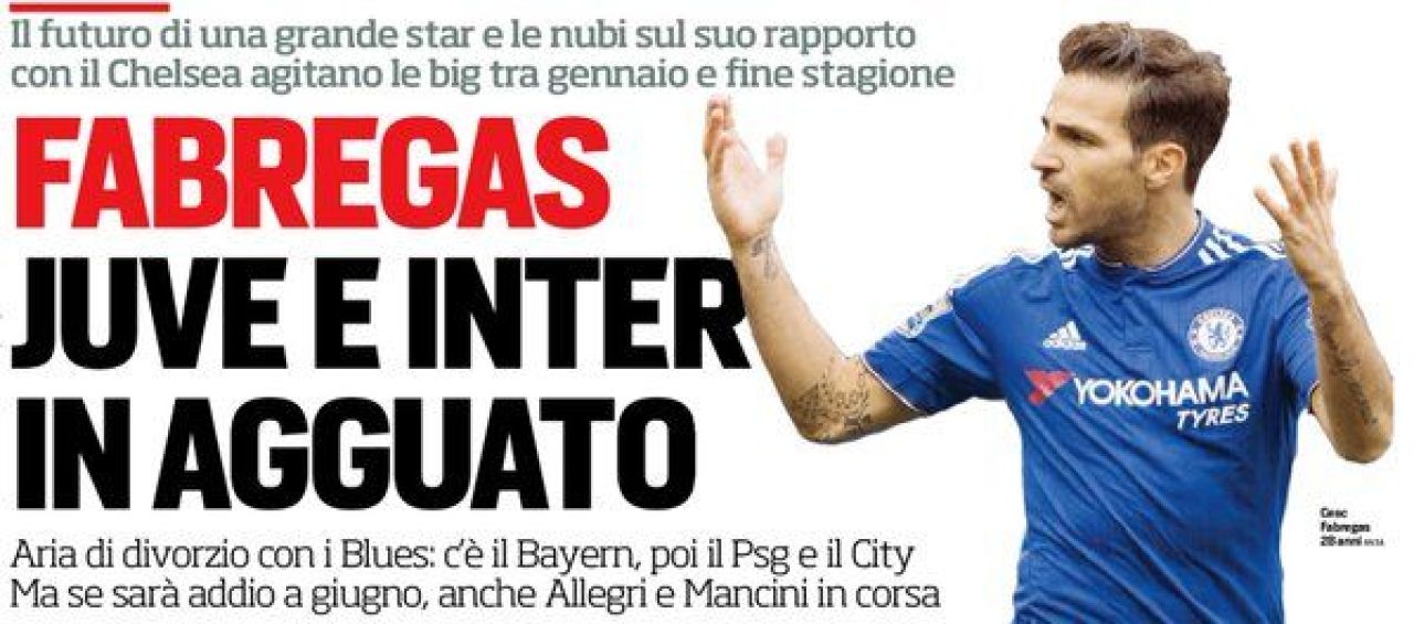 O SUPERVEDETA e gata sa plece de la Chelsea! Derby in Serie A pentru Fabregas. Unde poate ajunge_3