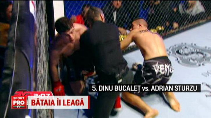 VIDEO | Cele mai tari finalizari din cusca in 2015: Pitbull-ul Atodiresei si Sandu Lungu au dat de pamant cu adversarii