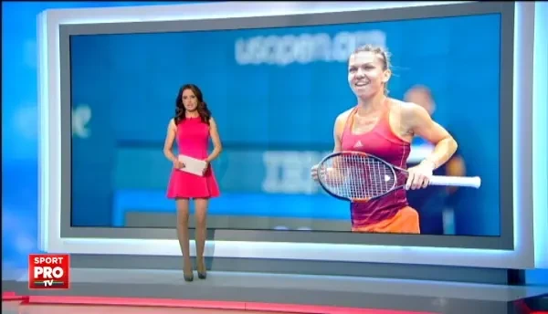 Hello mate! Momentul in care toata sala a inceput sa rada! Ce cuvinte a invatat Simona Halep de la Darren Cahill! VIDEO