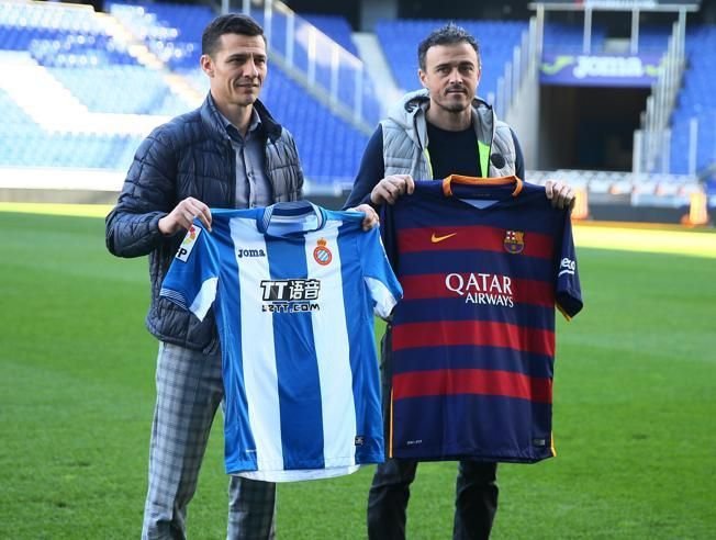 FOTO Galca l-a felicitat pe Luis Enrique pentru titlul de antrenorul anului! Cei doi au transmis mesaje de PACE inainte de derby_2