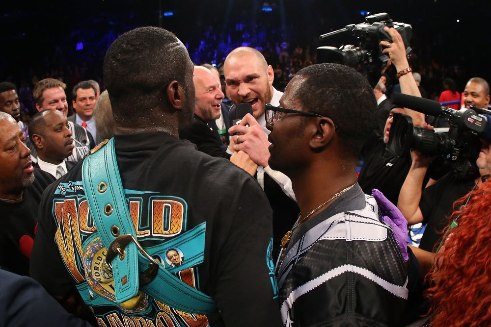 Furios si iute la manie. Tyson Fury a intrat in ring dupe ce Deontay Wilder si-a pastrat centura mondiala cu un KO | FOTO_5