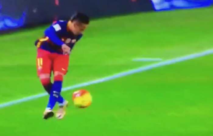 Preluare Neymar Style! Modul ireal in care brazilianul a putut sa controleze mingea dupa o centrare VIDEO