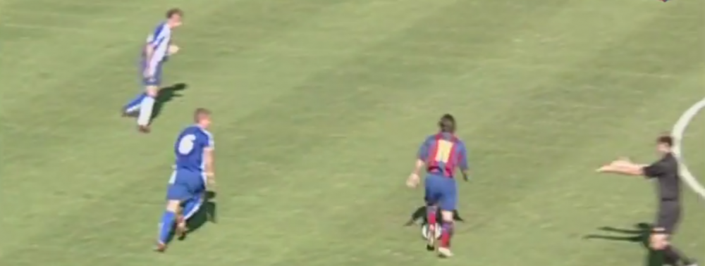 Imagini NEDIFUZATE: ce facea Messi pe teren acum 11 ani! De ce era in stare la 17 ani