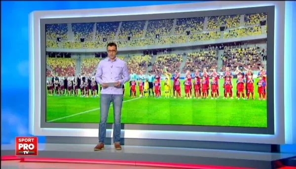 FOTO | Ultima achizitie a Stelei a privit din tribuna meciul cu Sturm Graz. Timo Gebhart urmeaza sa intre in programul de pregatire al echipei