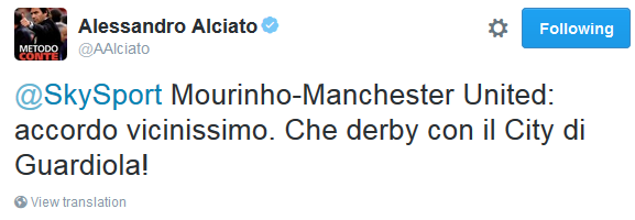 Vom avea din nou un duel intre Guardiola si Mourinho! Un renumit jurnalist italian anunta ca Mourinho semneaza cu Man United