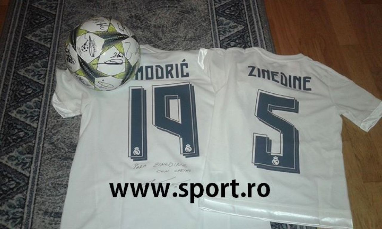 Surpriza uriasa pentru pustiul roman Zinedine Zidane Stoica! Real Madrid l-a chemat pe Bernabeu sa-si cunoasca idolul! FOTO_1