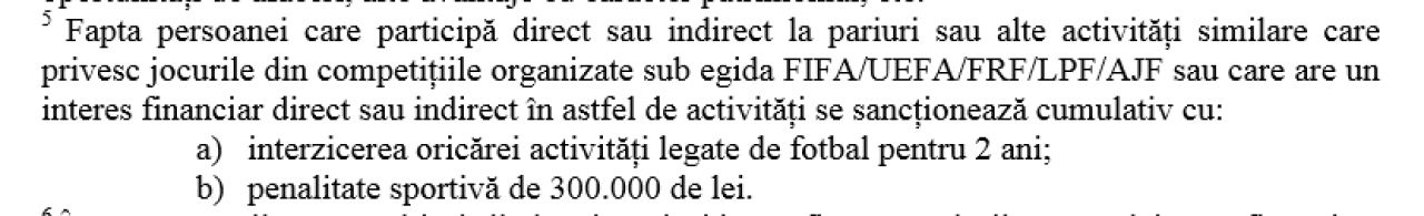 Sumudica a recunoscut ca a pariat, dar are cota mica pentru o pedeapsa usoara! FRF se leaga de un articol din regulament pentru a-l scapa_1