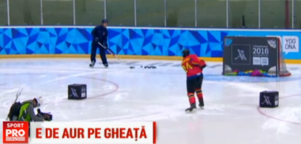 Romania a castigat primul titlu olimpic din istorie la sporturile de iarna: Eduard Casaneanu, aur la hochei!