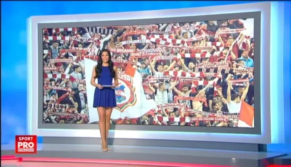 Dragostea acestui fan pentru Dinamo, de nepretuit! Numele copiilor, dupa culorile clubului :) VIDEO