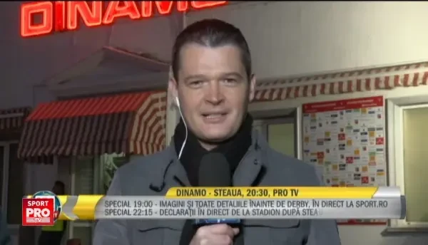 Dinamo - Steaua, 20:30 pe ProTV