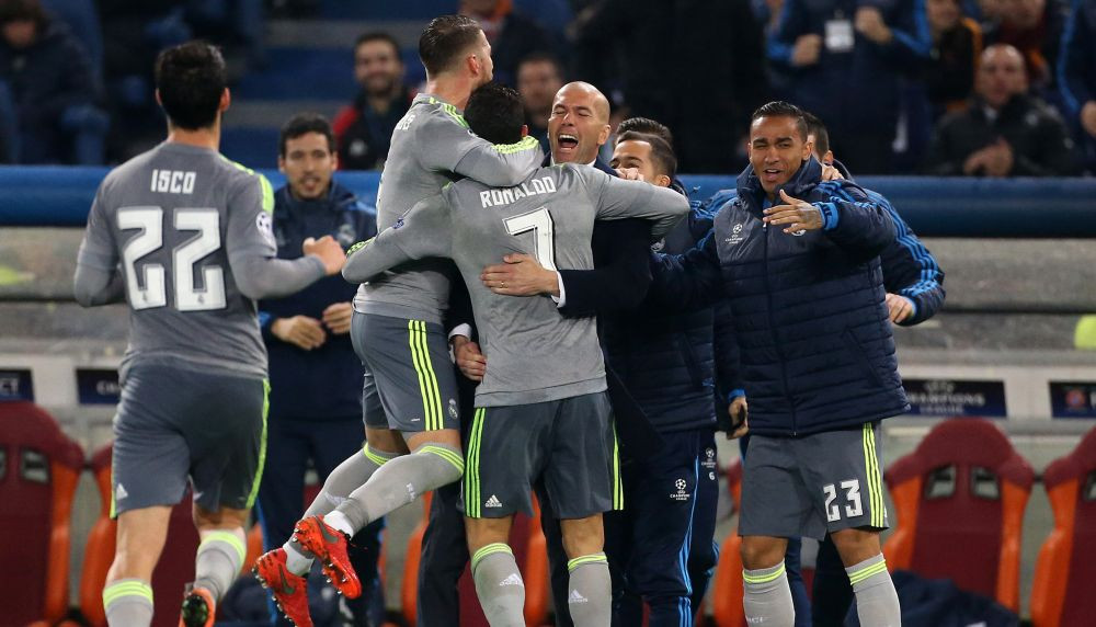 Cuvintele uriase ale lui Zidane pentru Ronaldo dupa cele 4 goluri marcate cu Celta! Real Madrid - AS Roma e LIVE la Sport.ro, marti, ora 21:45