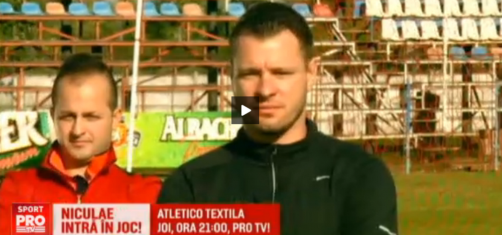 Marius Niculae a dat fotbalul pe actorie: intra in joc pentru Atletico Textila! Serialul incepe AZI la ProTV, ora 21:00, in deschiderea meciului Liverpool - Manchester United