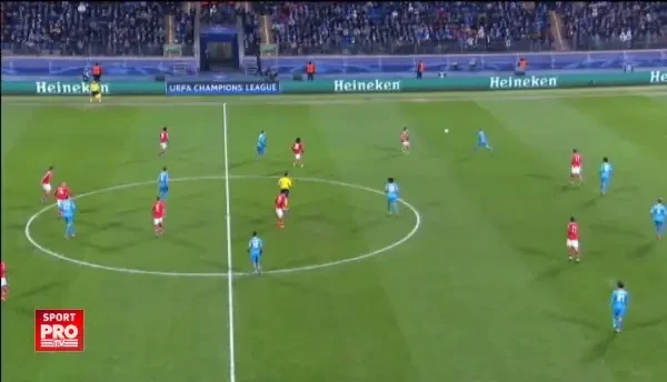 Zenit 1-2 Benfica (repriza a doua)