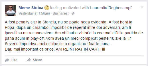 MM Stoica iese la atac: 