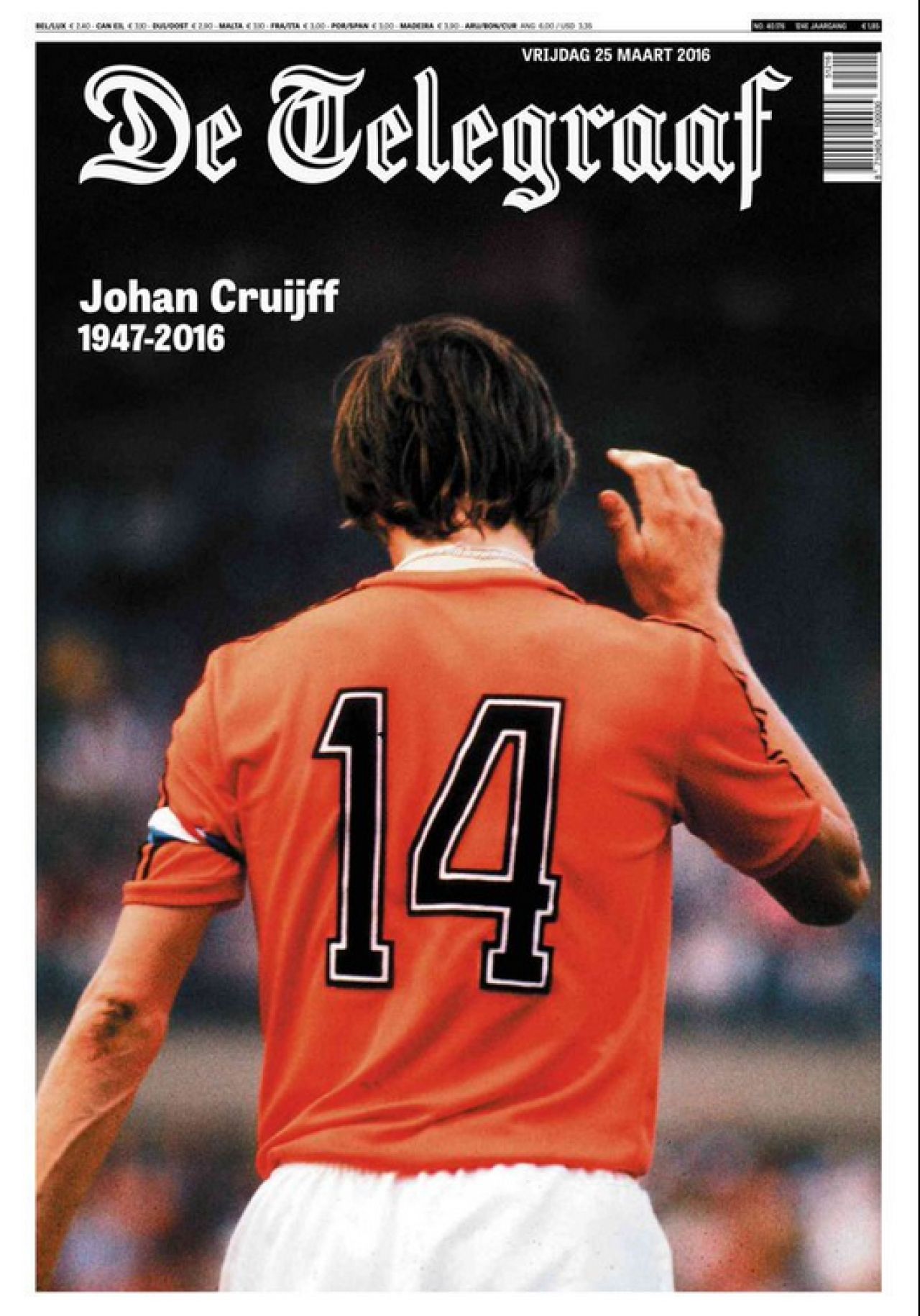 Omagiu emotionant pentru Cruyff in L'Equipe: