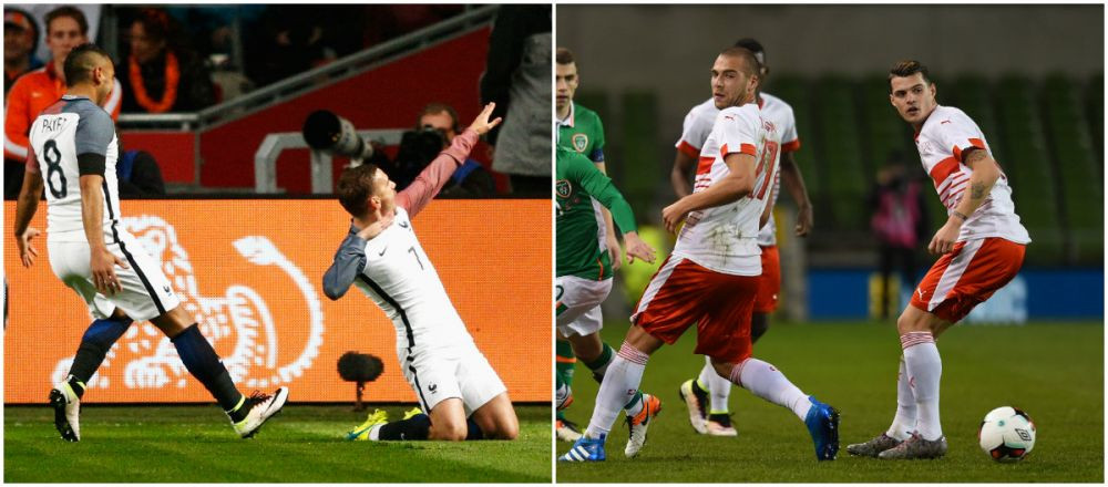 Una calda, alta rece. Franta e in forma inainte de EURO, insa avem sperante cu celelalte adversare: irlandezii ne-au aratat cum se bate Elvetia