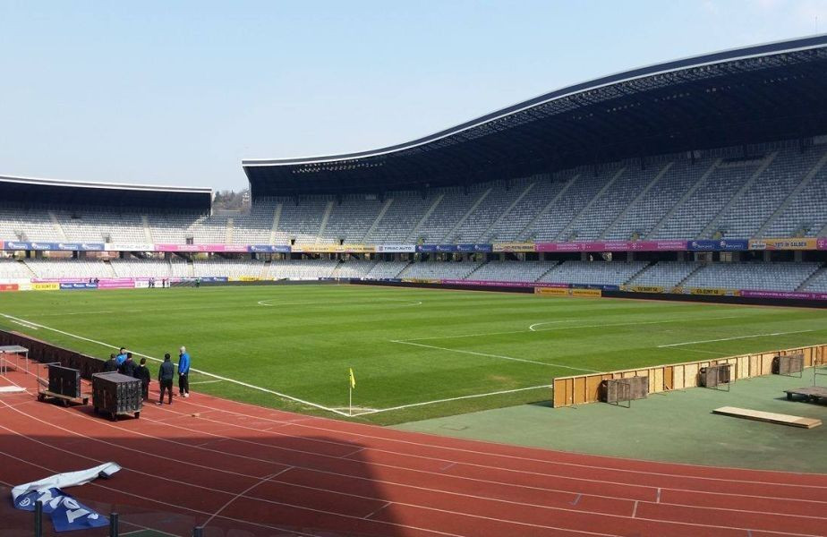 Incendiu pe Cluj Arena! Momente de panica din cauza unui scurtcircuit. Imagini VIDEO cu stewarzii care au blocat iesirile