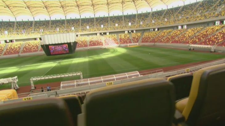 Dă Primaria avizul pentru folosirea aspiratoarelor? :) Praful de pe scaune, singura problema de pe National Arena. Cum arata stadionul cu doua zile inainte de redeschidere_5