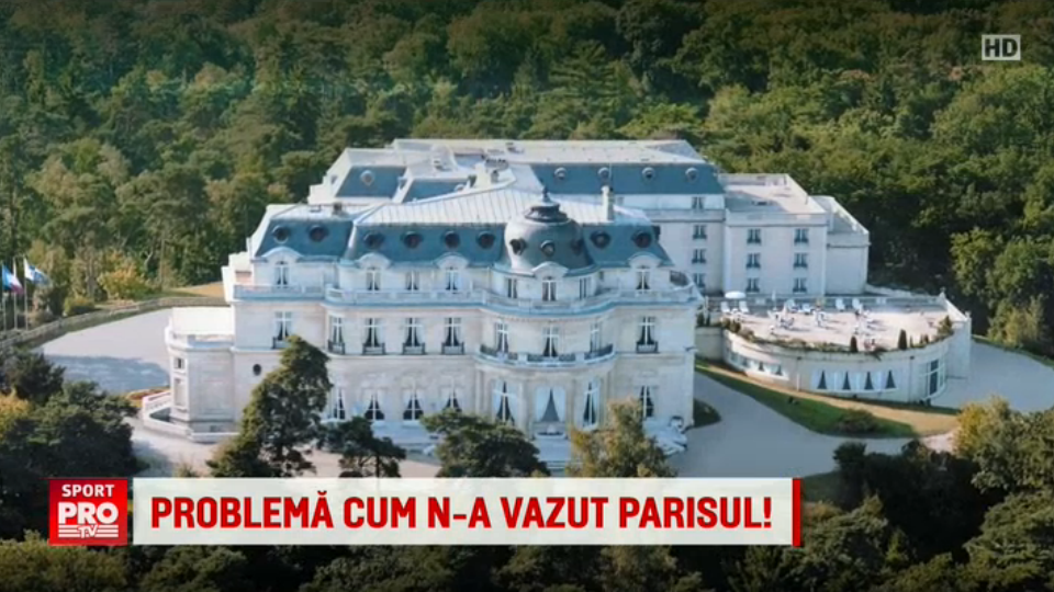 Nunta anului in hotelul nationalei de la Paris, farsa de 1 aprilie :) Castelul ramane hotel de lux doar pentru romani pe durata Euro_2