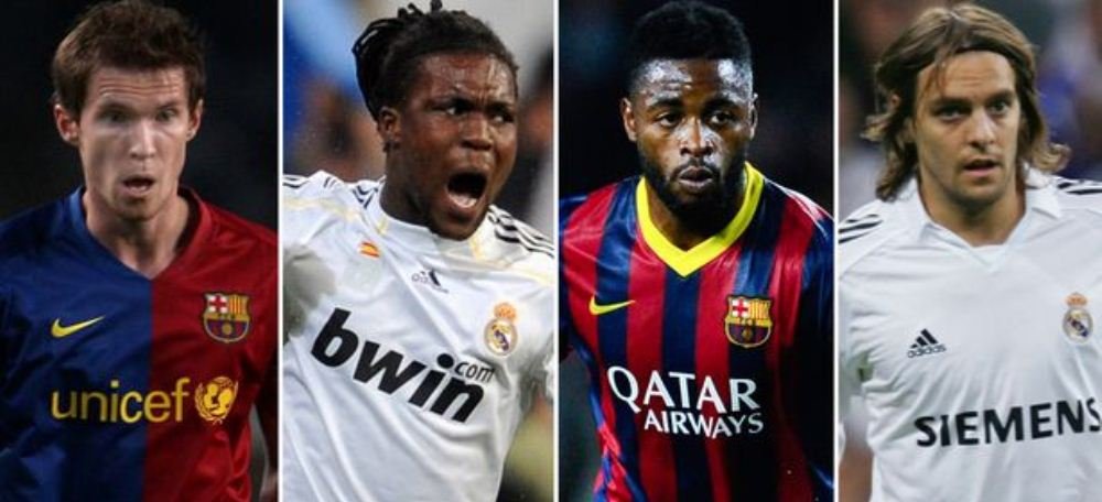 Lista RUSINII in El Clasico! Ce jucatori intra in cel mai slab 11 din istoria intalnirilor Barcelona - Real Madrid