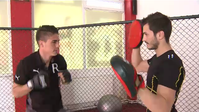 Poate o sa reusim sa-i dau KO Stelei sau lui Dinamo Rapidistii se antreneaza pentru Liga I cu Calugarul Shaolin din MMA