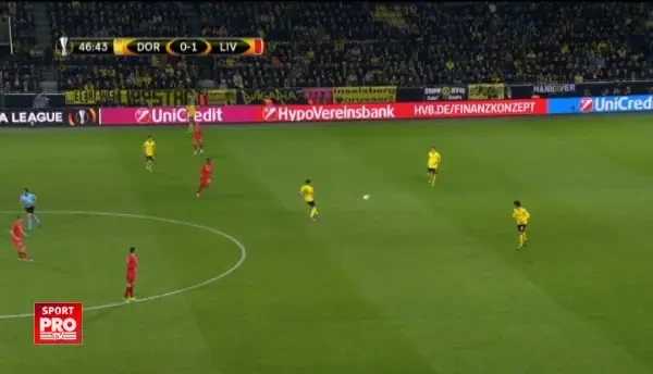DORTMUND 1-1 LIVERPOOL. Hummels egaleaza