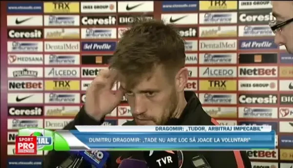 A luat Pintilii ROSU INTENTIONAT cu Dinamo? Asta nu pot sa zic! Dar Tudor cati ani are? Sa se lase si sa ne lase ca nu suntem femei!