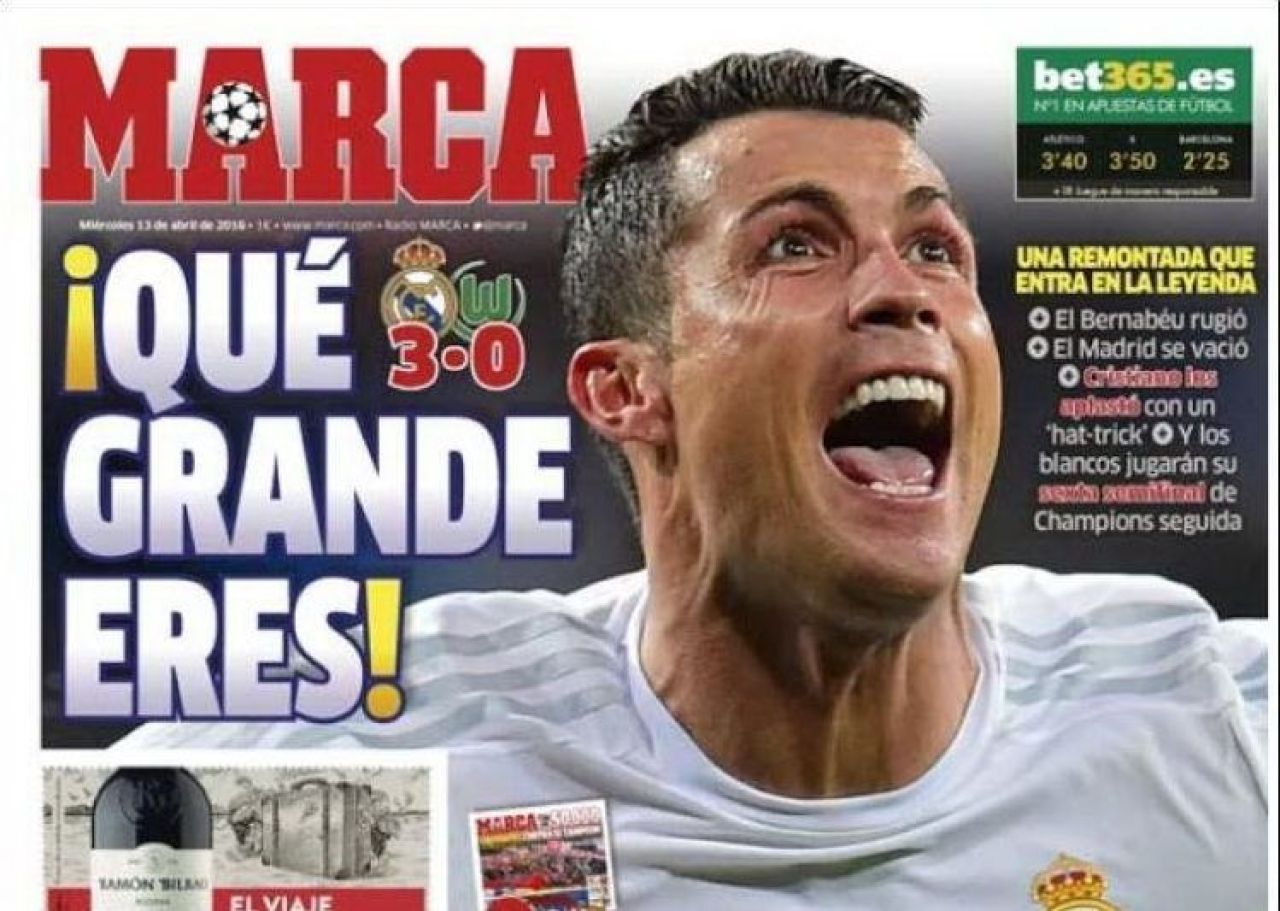 Ronaldo, ridicat la rang de Zeu dupa magia de aseara! Spaniolii sunt gata de un nou razboi:
