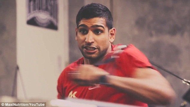 Imagini incredibile! Cat de mult s-a ingrasat Amir Khan pentru urmatoarea lupta din Las Vegas! FOTO SI VIDEO_8
