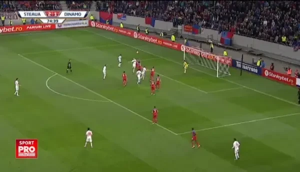 DINAMO 2-2 STEAUA! Puljic reuseste sa marcheze golul 2 al lui Dinamo