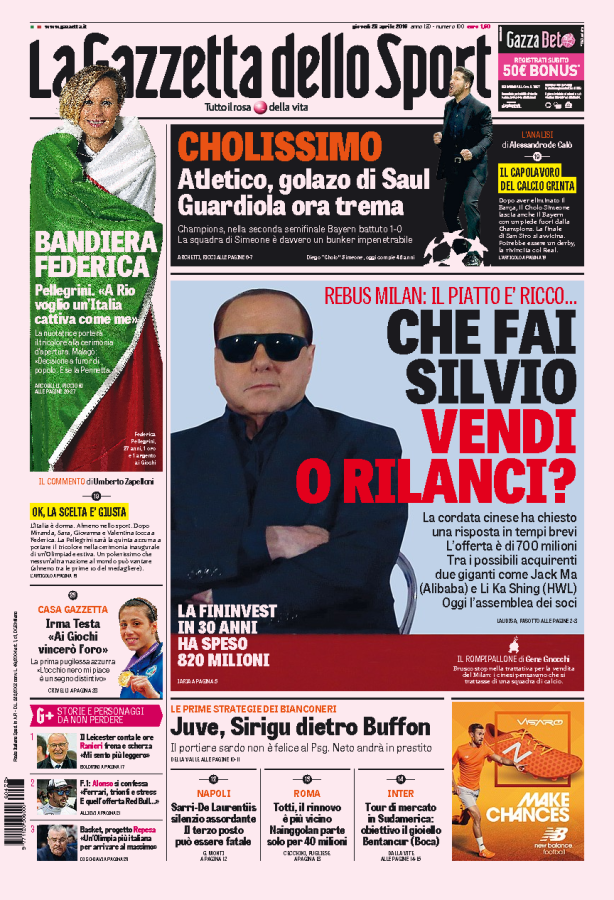 Ultima zi a IMPARATULUI? Milan va anunta astazi PIERDERI RECORD, Berlusconi ar putea confirma vanzarea clubului