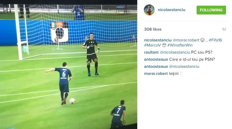 Stanciu is now online :) Ce super gol a reusit sa marcheze decarul Stelei la FIFA! VIDEO