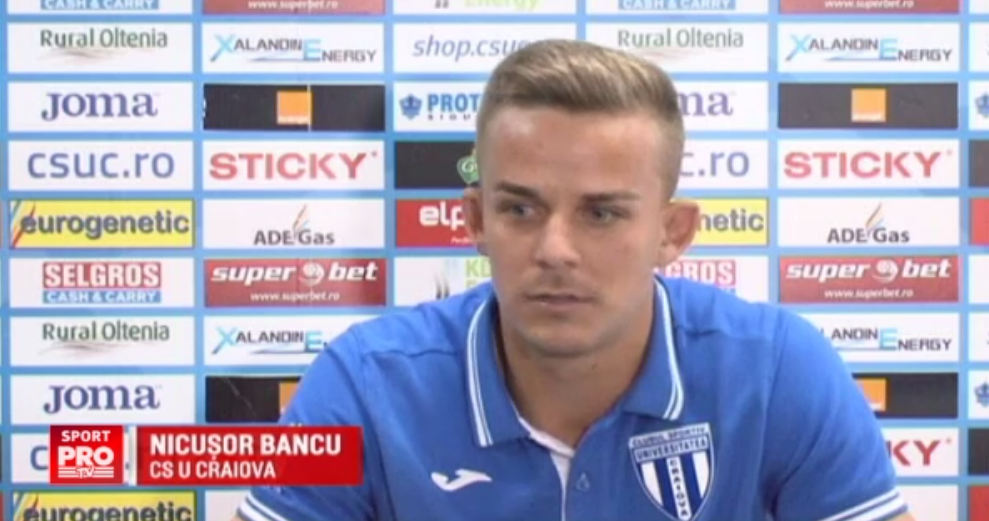 Reactia lui Nicusor Bancu dupa ce a aflat ca s-a vazut cu Gigi Becali. Ce spune jucatorul pe care stelistii vor sa-l fure de la Craiova