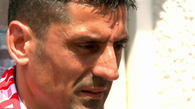 Stai calm si iubeste Dinamo Mesajul cu care Danciulescu i-a asteptat pe fanii lui Dinamo la casele de bilete pentru finala Cupei