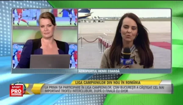 Campioanele de la CSM sunt asteptate pe Aeroportul Otopeni!