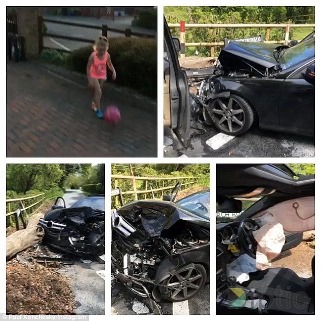 Un fotbalist de la Leicester, implicat intr-un accident grav. Cum arata masina dupa incident. FOTO