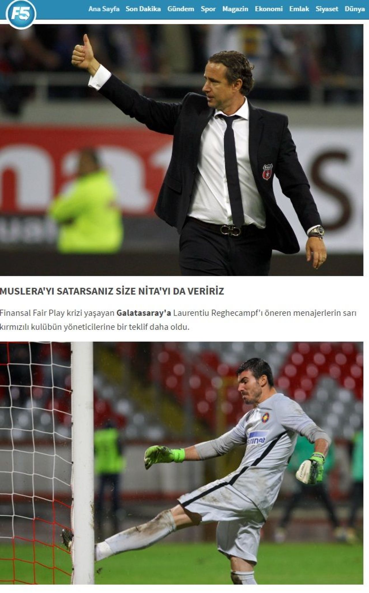 Reghe, la Galata impreuna cu Nita?