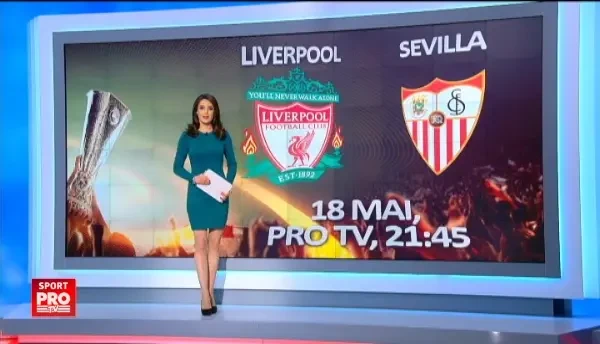 Finala Europa League, Liverpool - Sevilla, pe 18 Mai, de la 21:45, la ProTV. Spaniolii, in fata celui de-al treilea trofeu consecutiv, Liverpool viseaza la un nou miracol