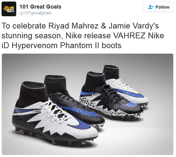 FOTO: Noile echipamente de la PSG si Bayern Munchen si cum arata ghetele VAHREZ, dedicate campionilor Vardy si Mahrez_4