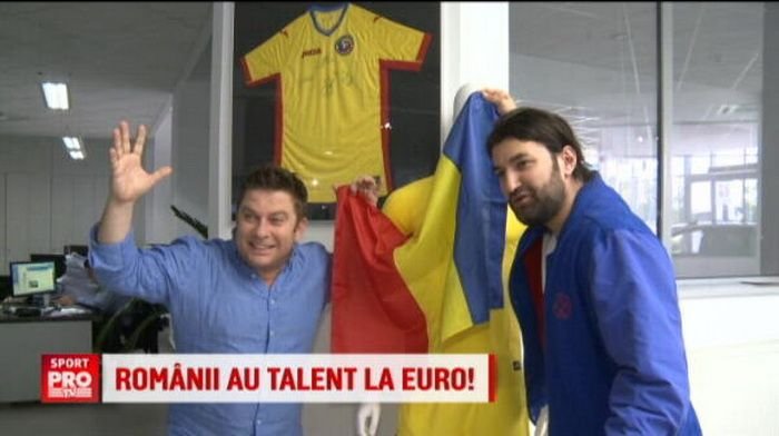 Romania, ai talent, te-as trece direct in finala la Euro! :) Smiley si Bartos pariaza pe o minune in Franta VIDEO