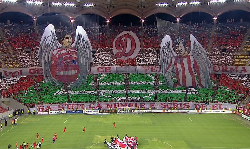 Dinamovistii pregatesc un nou moment MAGIC, in memoria lui Ekeng! Istoria coregrafiilor superbe reusite pe National Arena - VIDEO_6