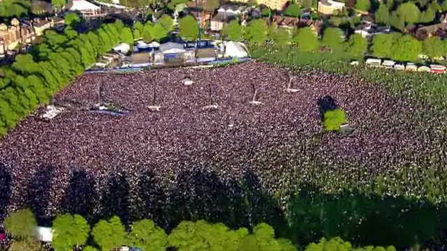 Imagini FABULOASE de la petrecerea de titlu a lui Leicester! 250.000 de oameni au iesit in strada. VIDEO