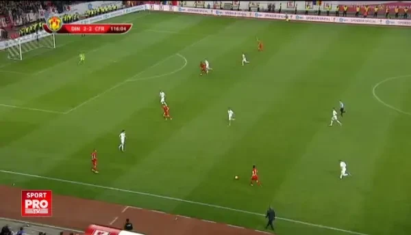 Bara lui Lazar in minutul 115