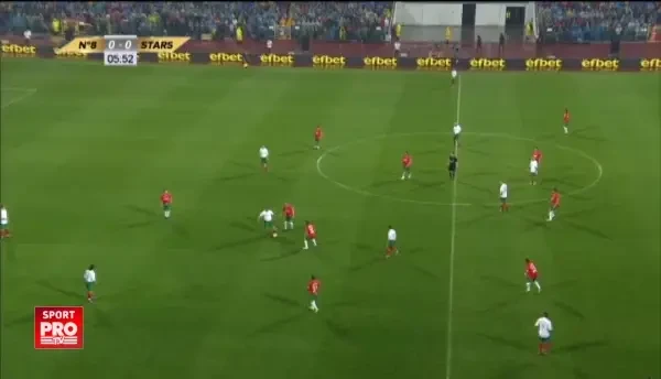 Pasa magnifica a lui Hagi in meciul jucat alaturi de Stoichkov, Popescu si Valderrama