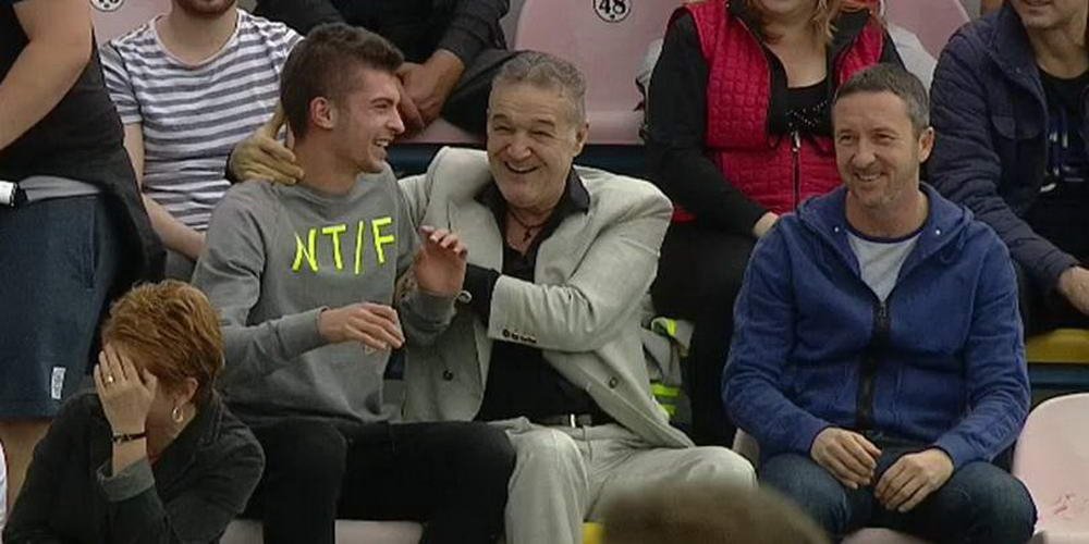FOTO Becali si MM, negocieri cu PERLA Viitorului chiar pe stadion! Reghe a cerut doi jucatori care se bat la RETROGRADARE