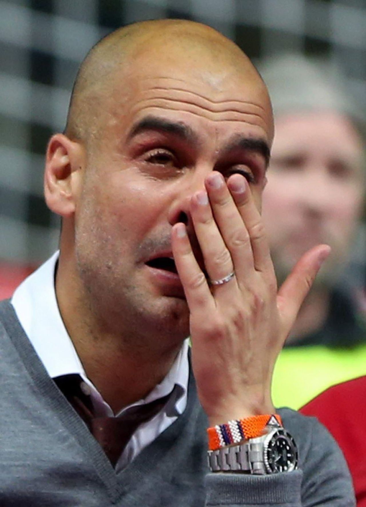 FOTO Guardiola a plans ca un COPIL la despartirea de Bayern! Palmares FABULOS pentru antrenorul catalan dupa castigarea Cupei_4